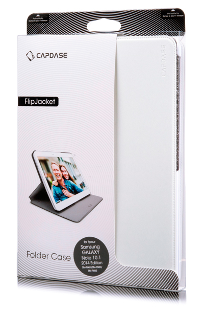 Чехол Capdase Folder Case Flipjacket для Samsung Galaxy Note 10.1 LTE 2014 edition SM-P600 - белый