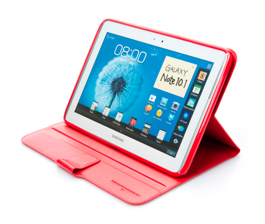 Чехол CAPDASE Folder Case Flipjacket для Samsung Galaxy Note 10.1" GT-N8000 - красный