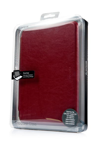 Чехол CAPDASE Capparel Case для Samsung Galaxy Note 10.1" GT-N8000 - красный