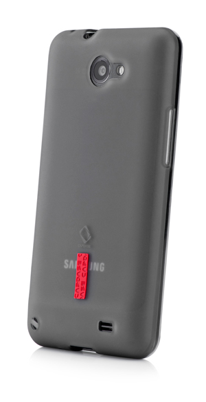 Cиликоновый чехол CAPDASE Soft Jacket для Samsung Galaxy R I9103 - чёрный