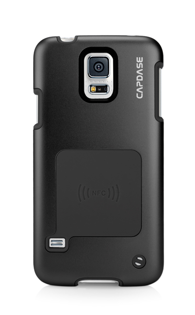 Металлический чехол CAPDASE Alumor Jacket для Samsung Galaxy S5 - черный