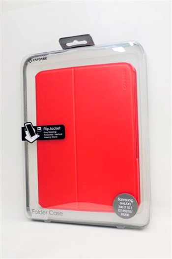 Чехол CAPDASE Folder Case Flipjacket для Samsung Galaxy Tab 3 10.1" GT-P5200 / GT-P5210 - красный