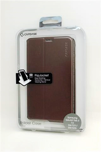 Чехол CAPDASE Folder Case Flipjacket для Samsung Galaxy Tab 3 7.0" T2100 / T2110 - коричневый