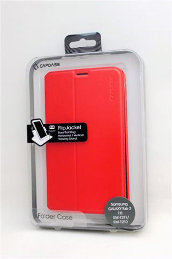 Чехол CAPDASE Folder Case Flipjacket для Samsung Galaxy Tab 3 7.0" T2100 / T2110 - красный