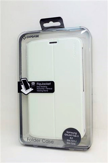 Чехол CAPDASE Folder Case Flipjacket для Samsung Galaxy Tab 3 8.0" T3100 / T3110 - белый