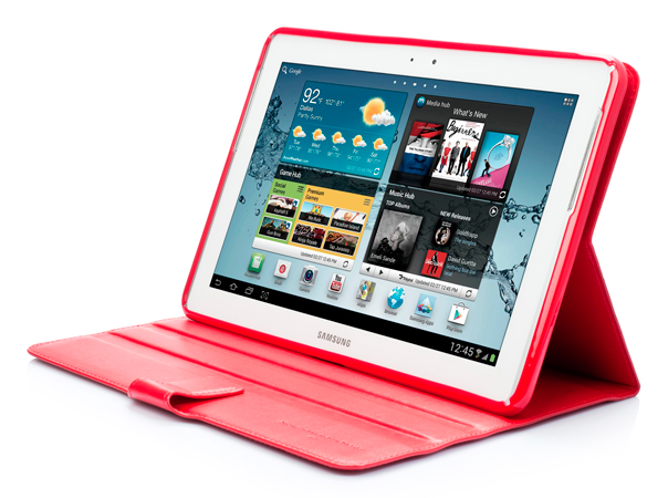 Чехол CAPDASE Folder Case Flipjacket для Samsung Galaxy Tab 2 10.1" P5100 - красный