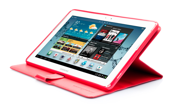 Чехол CAPDASE Folder Case Flipjacket для Samsung Galaxy Tab 2 10.1" P5100 - красный
