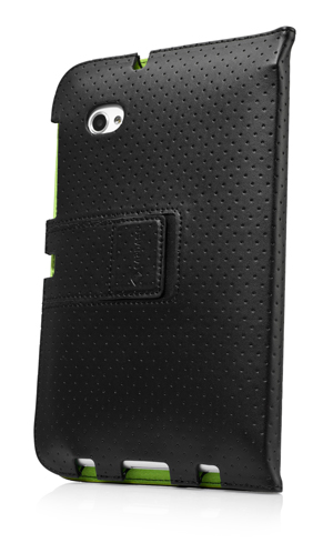 Чехол CAPDASE Protective Case Folio Dot для Samsung Galaxy Tab 7.0" Plus / P6210 / P6200 - чёрный