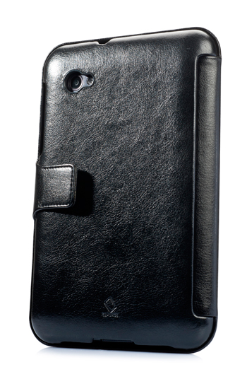 Кожаный чехол CAPDASE Capparel Case для Samsung Galaxy Tab 7.0" Plus / P6210 / P6200 - чёрный
