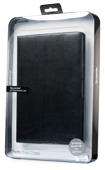 Чехол CAPDASE Protective Case FlipJacket для Samsung Galaxy Tab 10.1" P7500 / P7510 - чёрный