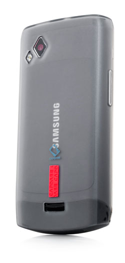 Силиконовый чехол CAPDASE Soft Jacket 2 Xpose для Samsung Wave II GT-S8530 темно - серый