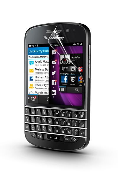 Матовая защитная плёнка CAPDASE IMAG для Blackberry Q10