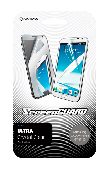 Глянцевая ультратонкая защитная плёнка для экрана CAPDASE KLIA для Samsung Galaxy Note 2 GT-N7100