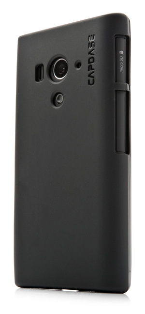 Силиконовый чехол CAPDASE Soft Jacket Xpose for Sony Xperia Acro S - черный