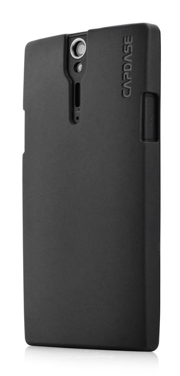 Силиконовый чехол Capdase Soft Jacket для Sony Xperia S - чёрный