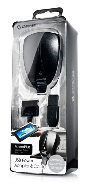 Сетевое зарядное устройство с USB выходом для Samsung Galaxy Tab 7", 10,1" - CAPDASE USB Power Adapter Powerplus