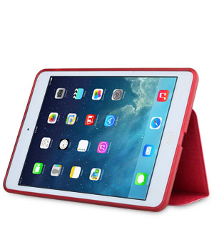 Чехол Melkco Ultra Slim Air Frame PU для Apple iPad Mini / Apple iPad Mini с дисплеем Retina - красный