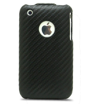 Чехол Melkco для Apple iPhone 3GS/3G - JT - черный карбон