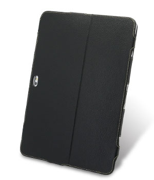Кожаный чехол Melkco для Samsung Galaxy Tab 10.1" P7500 /  Galaxy Tab 2 10.1" P5100 - Kios Type Ver.2 - чёрный