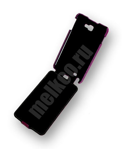 Кожаный чехол Melkco Leather Case для Samsung Galaxy Note GT-N7000 / Note LTE GT-N7005 - Jacka Type - сиреневый