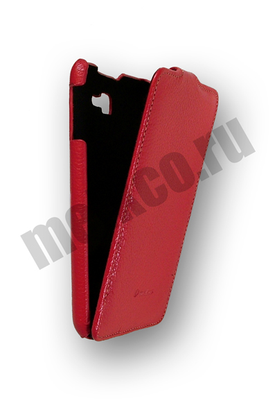 Кожаный чехол Melkco Leather Case для Samsung Galaxy Note GT-N7000 / Note LTE GT-N7005 - Jacka Type - красный