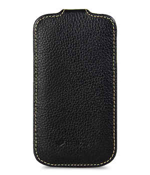 Кожаный чехол Melkco для Samsung Galaxy S3 Mini GT-I8190 - Jacka Type - чёрный