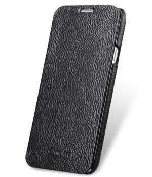 Кожаный чехол книжка Melkco для Samsung Galaxy S5 - FC Book Type - черный