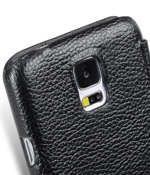 Кожаный чехол книжка Melkco для Samsung Galaxy S5 - FC Book Type - черный