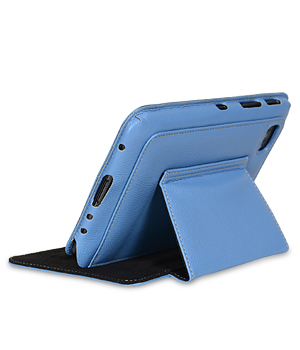 Кожаный чехол Melkco для Samsung Galaxy Tab 2 7.0" Plus P3100 - Kios Type Ver.2 - синий