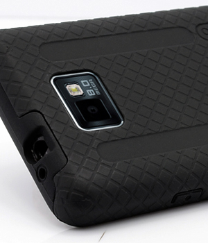 Пластиковый чехол Melkco для Samsung I9100 Galaxy S II / Galaxy S2 Plus GT-I9105 - Kubalt Type - черный