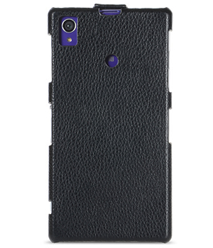 Кожаный чехол книжка Melkco для Sony Xperia i1 / Honami - Jacka Type - чёрный