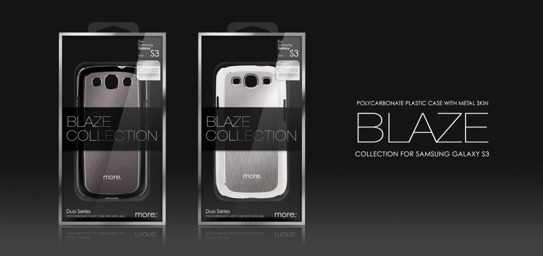 Чехол More Blaze Collection для Samsung Galaxy SIII GT-I9300 - белый