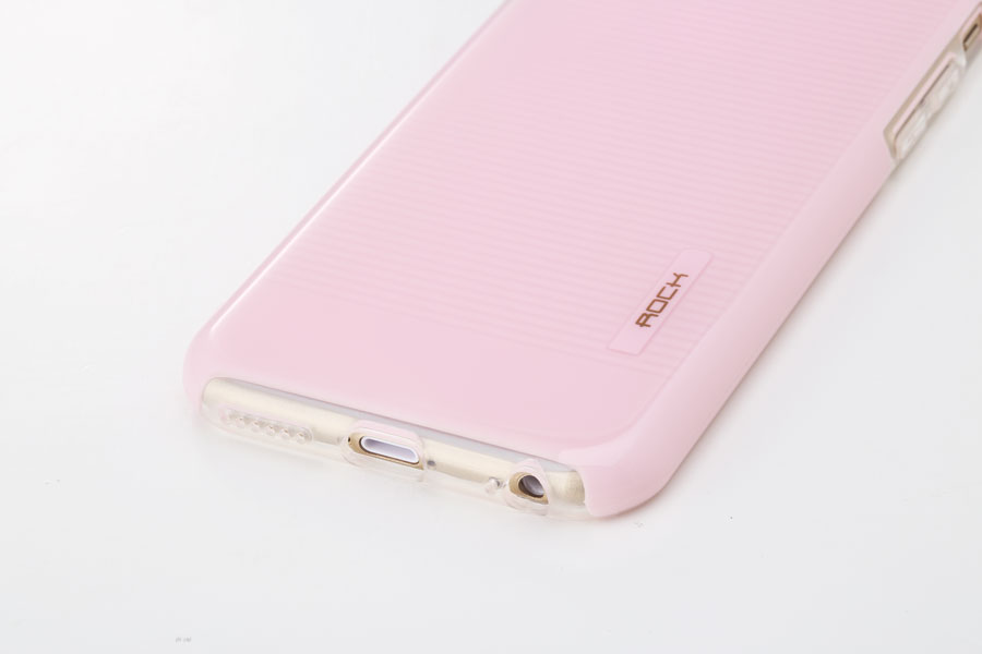 Силиконовый чехол Rock Jello Series для Apple iPhone 6 (4.7") - розовый