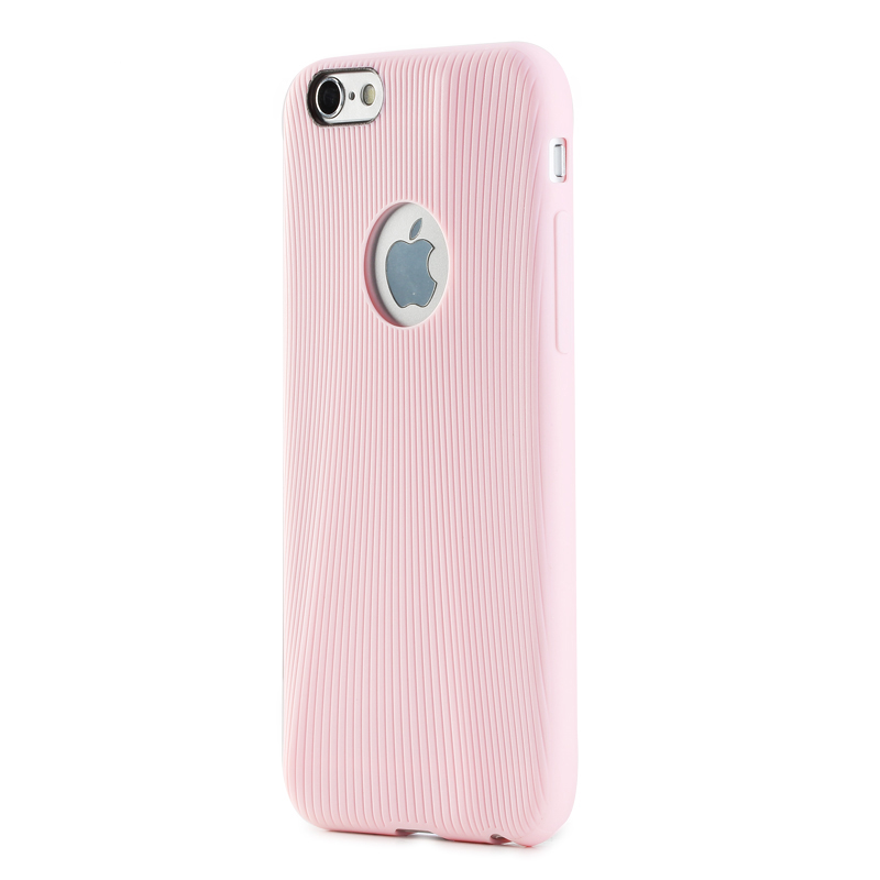 Силиконовый чехол Rock для Apple iPhone 6 (4.7") - розовый