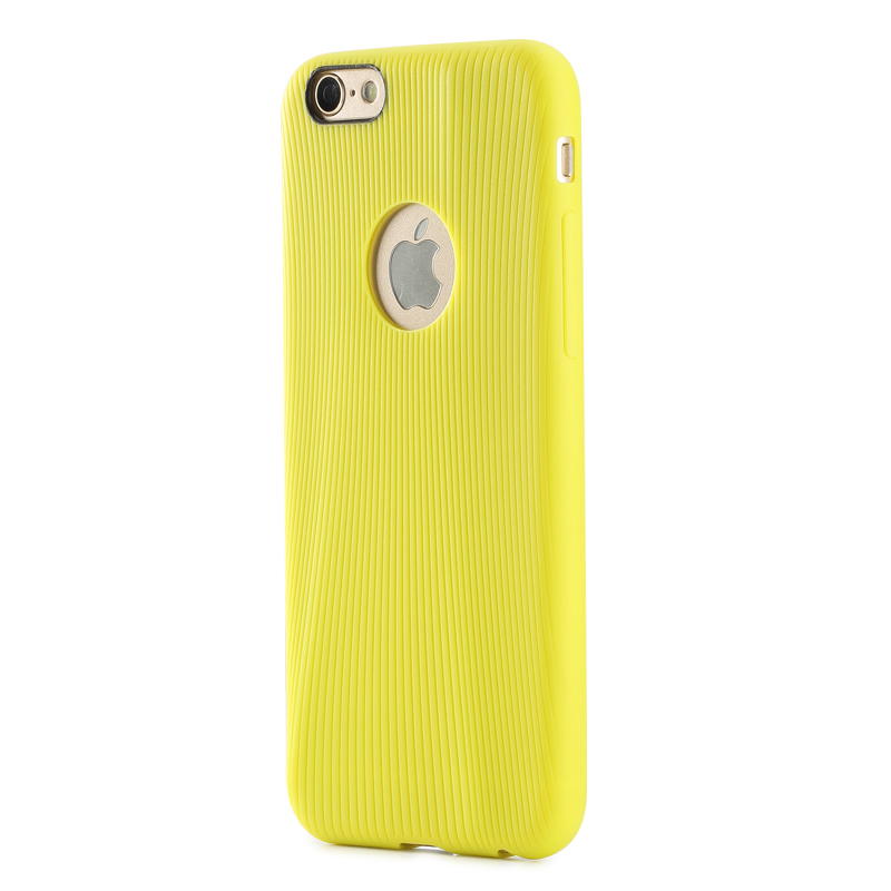 Силиконовый чехол Rock для Apple iPhone 6 (4.7") - желтый