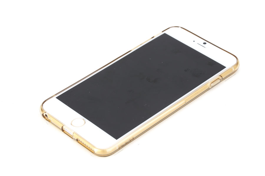 Силиконовый чехол Rock Slim Jacket для Apple iPhone 6 (4.7") - золотистый