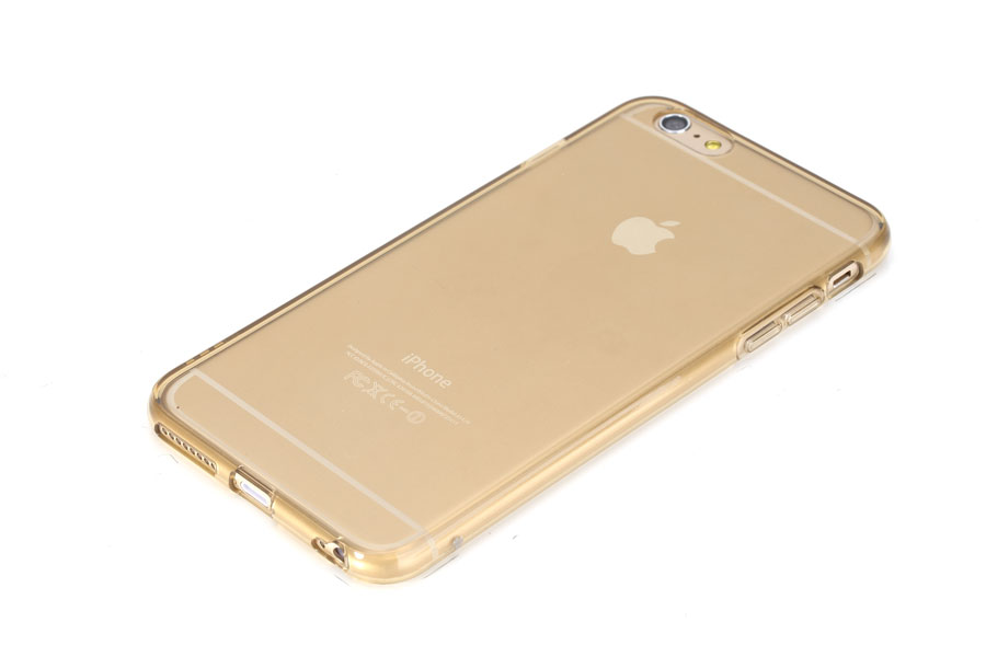 Силиконовый чехол Rock Slim Jacket для Apple iPhone 6 (4.7") - золотистый