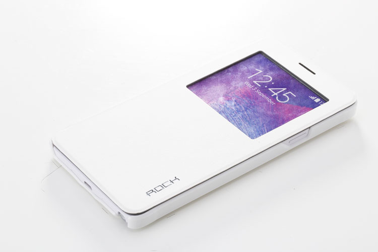 Чехол Rock Uni Series для Samsung Galaxy Note 4 - белый