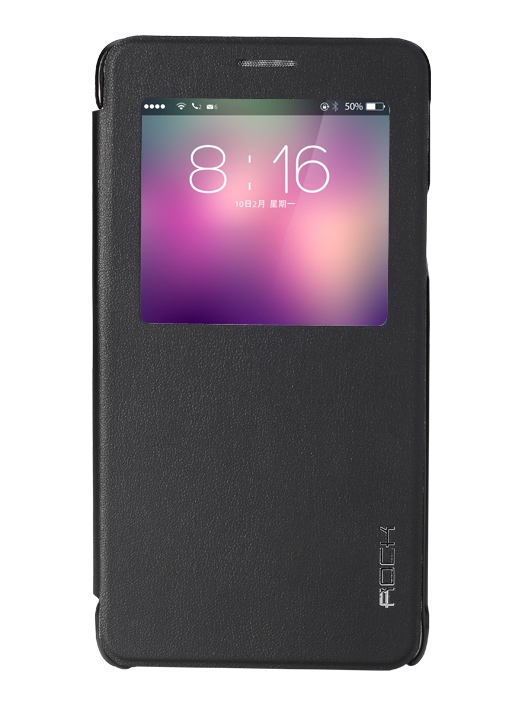 Чехол Rock Uni Series для Samsung Galaxy Note 4 - черный