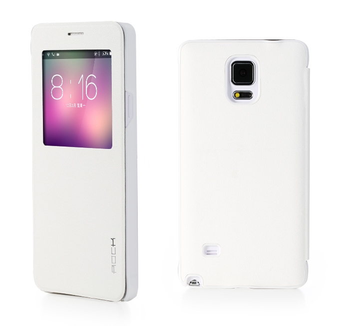 Чехол Rock Uni Series для Samsung Galaxy Note 4 - белый