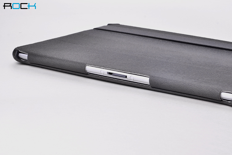 Чехол ROCK Texture series для Samsung Galaxy Tab 2 10.1" P5100 - темно-серый