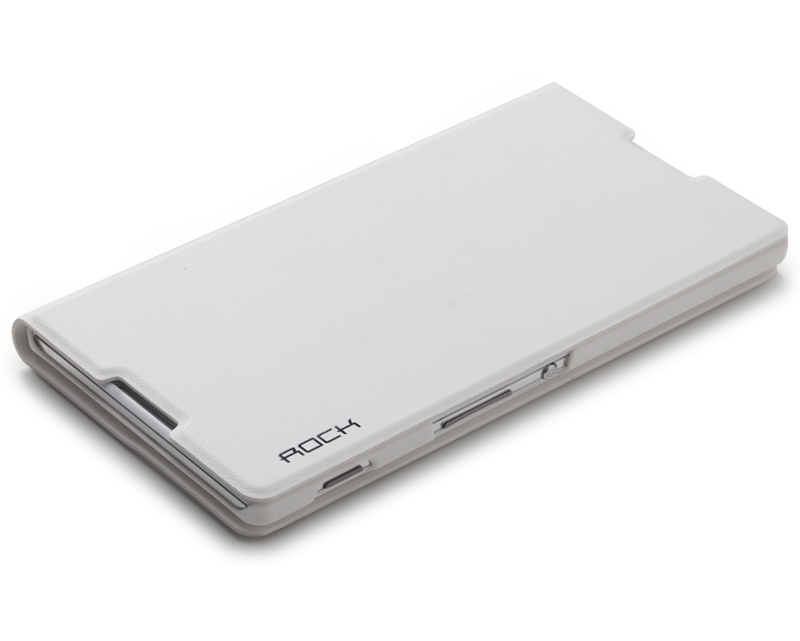 Чехол Rock Belief Series для Sony Xperia C3 / C3 Dual - белый