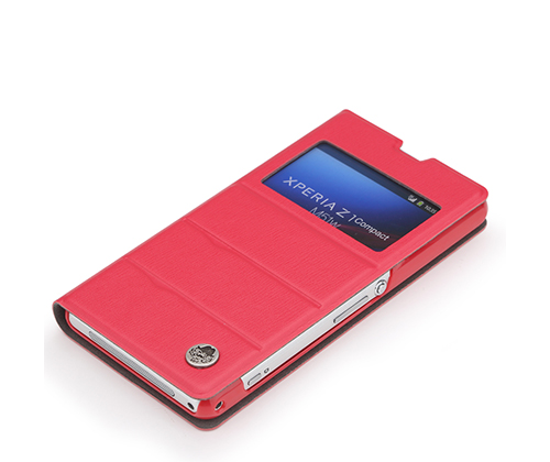 Чехол ROCK Excel Series для Sony Xperia Z1 Compact M51w / Z1 Mini D5503 - розовый