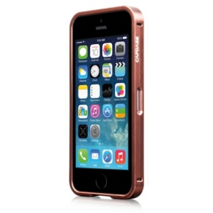 Металлический бампер Capdase Alumor Bumper для Apple iPhone 5/5S / iPhone SE - розовый