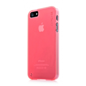 Силиконовый чехол CAPDASE Soft Jacket Xpose for Apple iPhone 5/5S / iPhone SE - красный