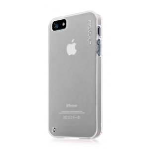 Силиконовый чехол CAPDASE Soft Jacket Xpose for Apple iPhone 5/5S / iPhone SE - белый