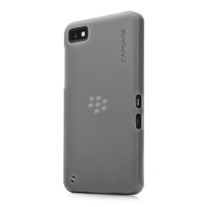 Силиконовый чехол Capdase Soft Jacket для Blackberry Z10 - серый
