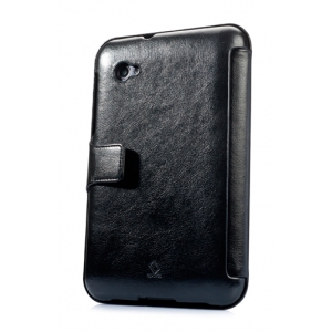 Кожаный чехол CAPDASE Capparel Case для Samsung Galaxy Tab 7.0" Plus / P6210 / P6200 - чёрный