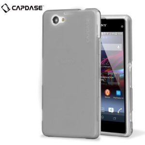 Силиконовый чехол Capdase Soft Jacket Xpose для Sony Xperia Z1 Compact M51w / Z1 Mini D5503 - прозрачный серый