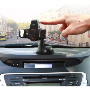 Автомобильный держатель для смартфонов и навигаторов на торпеду Kropsson NFC